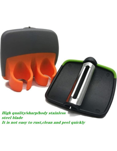 Set de Cepillos y Peladores de Verduras WHZAZGW - 4 Piezas