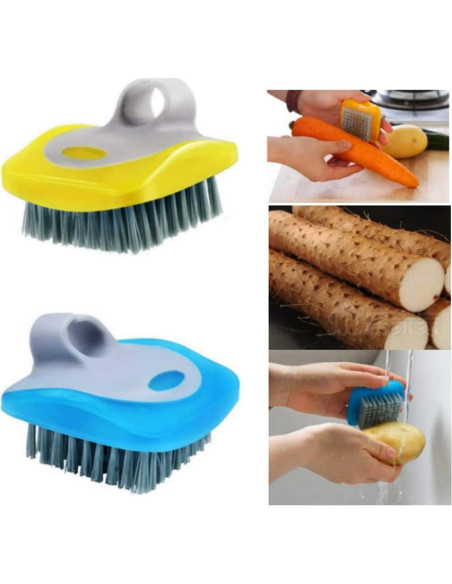 Set de Cepillos y Peladores de Verduras WHZAZGW - 4 Piezas Set de Cepillos y Peladores de Verduras WHZAZGW - 4 Piezas