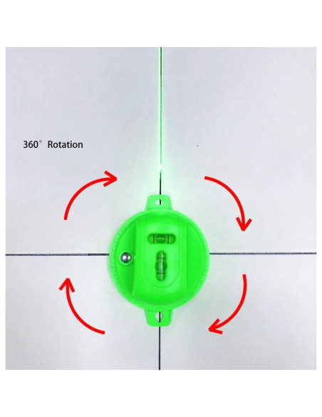 Nivel Láser Verde DANPON VH-66G para Decoración y Golf Nivel Láser Verde DANPON VH-66G para Decoración y Golf