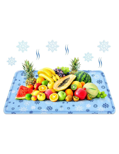 Matriz de Hielo Reutilizable Reallnaive 60 x 90 cm Azul Matriz de Hielo Reutilizable Reallnaive 60 x 90 cm Azul