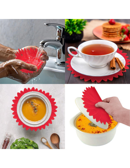 Abridor de Tarros de Silicona HIC Kitchen - Juego de 2 Antideslizante Abridor de Tarros de Silicona HIC Kitchen - Juego de 2 Antideslizante