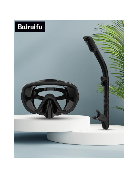 Máscara de Snorkel Bairuifu M8 Adultos 2 Paquetes Anti-vaho Máscara de Snorkel Bairuifu M8 Adultos 2 Paquetes Anti-vaho
