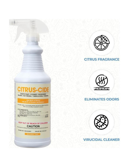 ForPro Citrus-Cide Limpiador Desinfectante 946 ml Spray ForPro Citrus-Cide Limpiador Desinfectante 946 ml Spray