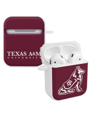 Funda Affinity Texas A&M para Apple AirPods Gen 1 y 2