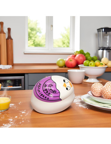 Temporizador de Cocina Sluswallow Púrpura para Huevos Cocidos