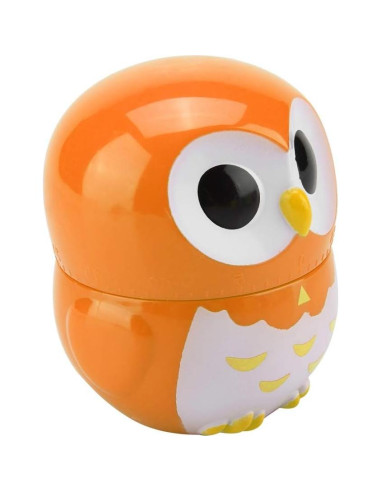 Temporizador de Cocina Mecánico Tbest en Forma de Búho Naranja