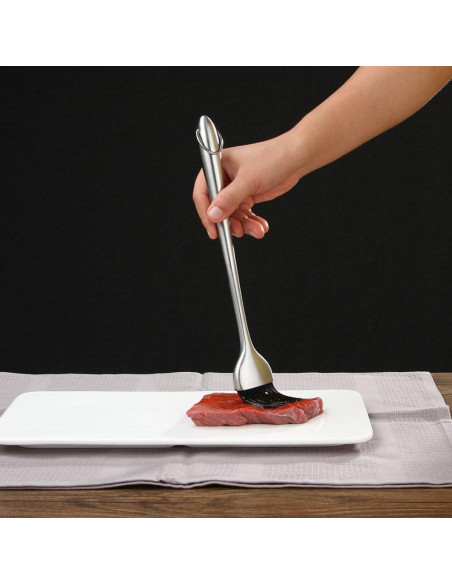 Brocha Basting BBQ HQY - Silicona y Acero Inoxidable 30.5 cm Brocha Basting BBQ HQY - Silicona y Acero Inoxidable 30.5 cm