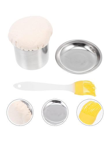Brocha de Silicona para Aceite SHERCHPRY 9.5 cm Resistente al Calor
