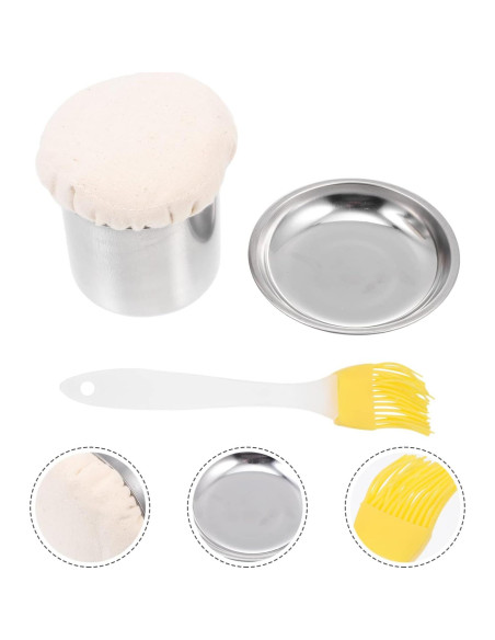 Brocha de Silicona para Aceite SHERCHPRY 9.5 cm Resistente al Calor Brocha de Silicona para Aceite SHERCHPRY 9.5 cm Resistente al Calor