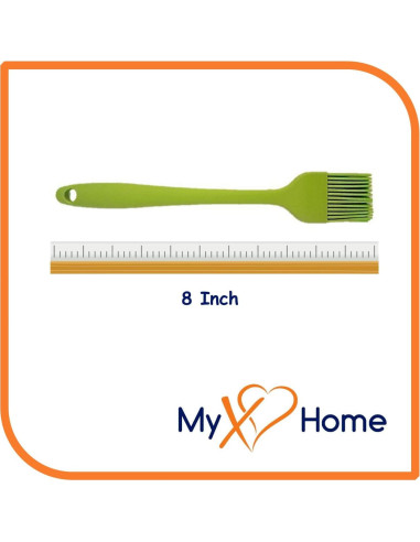 Brocha de Silicona Verde MyXOHome 20.32 cm Apta para Alimentos