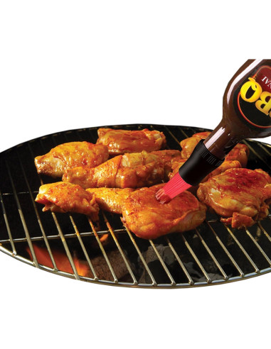 Tapón de Silicona para BBQ Jokari 2-Pack, Negro, 45g