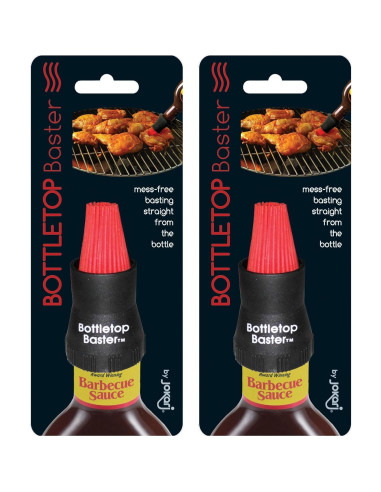 Tapón de Silicona para BBQ Jokari 2-Pack, Negro, 45g
