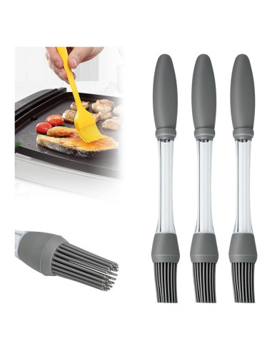 Brocha de Aceite de Silicona OZDOZD 3PC para Hornear y Asar