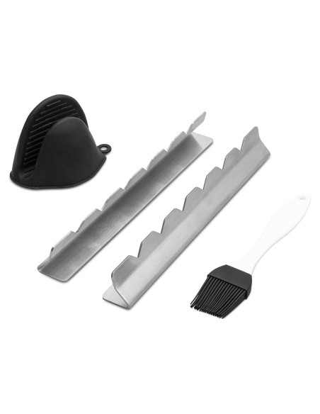 Soporte para Brochetas Rimcrow de Acero Inoxidable 27.94 cm Soporte para Brochetas Rimcrow de Acero Inoxidable 27.94 cm