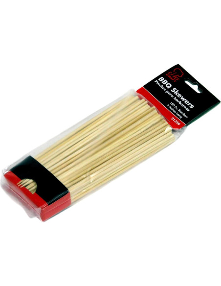 Pinchos de Barbacoa de Bambú Chef Craft 15 cm - 100 Piezas Pinchos de Barbacoa de Bambú Chef Craft 15 cm - 100 Piezas