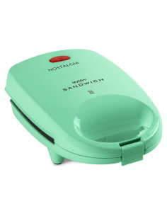 Fabricante de Sándwiches Nostalgia MyMini Verde Menta 1200W