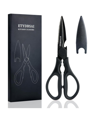 Tijeras de Cocina Etydbsai Desmontables Acero Inoxidable 10cm