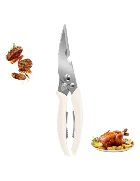 Tijeras de Cocina HNZGYB de Acero Inoxidable para Carne y Verduras Tijeras de Cocina HNZGYB de Acero Inoxidable para Carne y Verduras