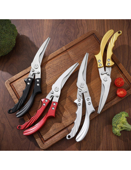 Tijeras de Cocina Roczipeng 25.4 cm Acero Inoxidable Multiusos Tijeras de Cocina Roczipeng 25.4 cm Acero Inoxidable Multiusos