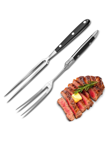 Tenedor de Carne 2 Pcs HELVETIOS Acero Inoxidable 30.5 cm Tenedor de Carne 2 Pcs HELVETIOS Acero Inoxidable 30.5 cm
