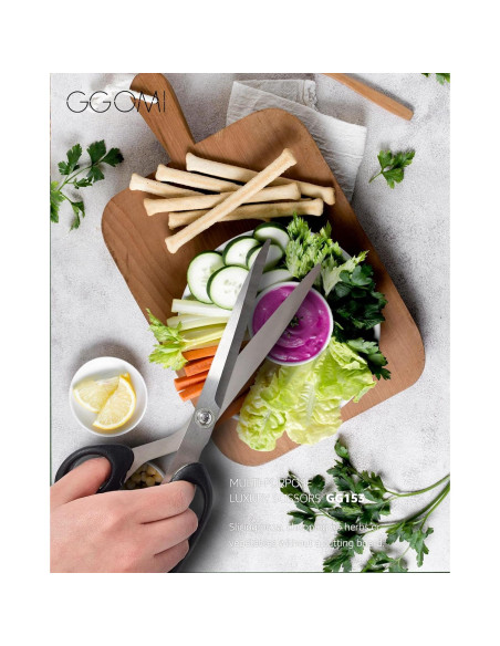 Tijeras de Cocina GGOMI 3Pack Acero Inoxidable 24cm Multiusos Tijeras de Cocina GGOMI 3Pack Acero Inoxidable 24cm Multiusos