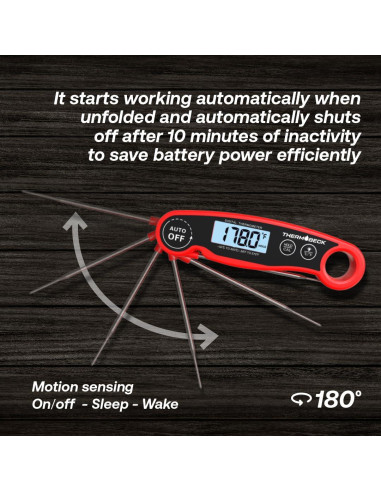 Termómetro de Carne Digital THERMOBECK DT-123 Impermeable