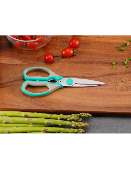 Tijeras de Cocina Hollory Acero Inoxidable 21cm Multiusos Tijeras de Cocina Hollory Acero Inoxidable 21cm Multiusos