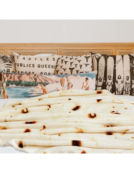 Manta de Tortilla Realista Excervent 90" Beige Suave 290 GSM Manta de Tortilla Realista Excervent 90" Beige Suave 290 GSM