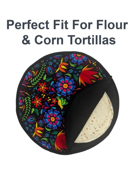 Bolsa Calentadora de Tortillas Casa De Queta 30.48 cm Multicolor Bolsa Calentadora de Tortillas Casa De Queta 30.48 cm Multicolor