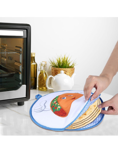 Paquete de 3 Bolsas Calentadoras de Tortilla Lemecima 30 cm