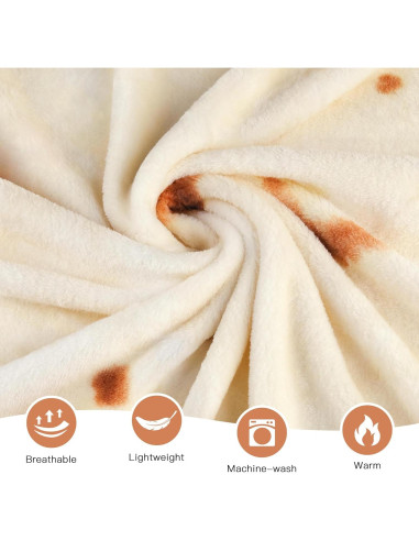 Manta Envoltura de Burritos Admitrack 90 cm Franela Premium