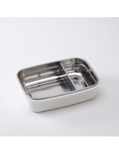 Caja Bento Dividida Innobaby de Acero Inoxidable 532 ml Aqua