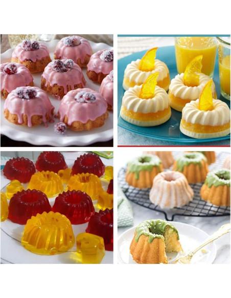 24 Tazas de Silicona Encuentro para Hornear Muffins Calabaza 24 Tazas de Silicona Encuentro para Hornear Muffins Calabaza