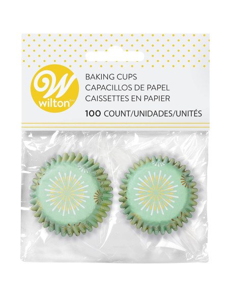 Mini Tazas para Hornear Wilton Starburst 100 unidades 3.17 cm Mini Tazas para Hornear Wilton Starburst 100 unidades 3.17 cm