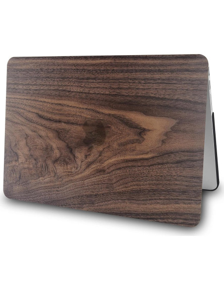 Funda KECC para MacBook Air 13.6" Madera de Nogal 2022-2025 Funda KECC para MacBook Air 13.6" Madera de Nogal 2022-2025