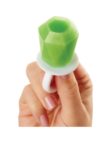 Moldes de Paletas ZOKU Ring - 8 Silicona para Paletas en Forma de Joyas Moldes de Paletas ZOKU Ring - 8 Silicona para Paletas en Forma de Joyas