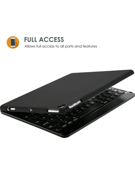 ProCase Funda con Teclado Inalámbrico para iPad 9.7 - Negro ProCase Funda con Teclado Inalámbrico para iPad 9.7 - Negro