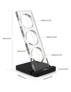 Soporte de Exhibición para Canasta de Filtro IKAPE 54mm/58mm 2