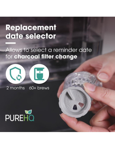 Kit de Inicio Filtro de Agua PureHQ para Cafeteras Keurig
