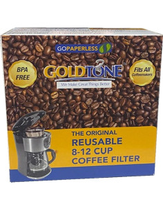 Filtro de café reutilizable GoldTone para 10-12 tazas Cuisinart 2