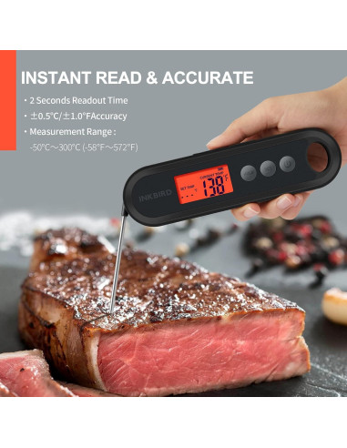 Termómetro de Carne Inkbird TDI-123 Digital Instantáneo