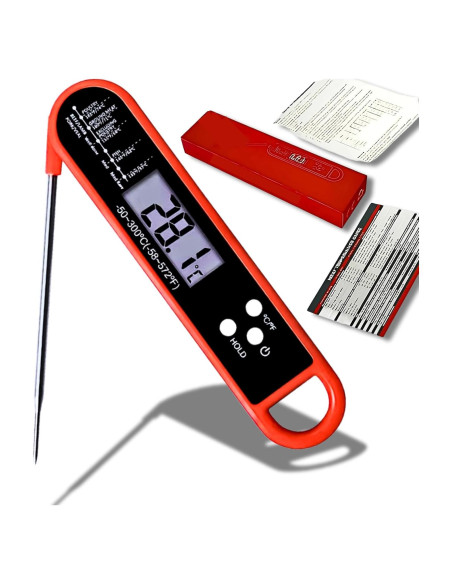 Termómetro Digital de Carne Impermeable G11 - Rango -50C a 300C Termómetro Digital de Carne Impermeable G11 - Rango -50C a 300C