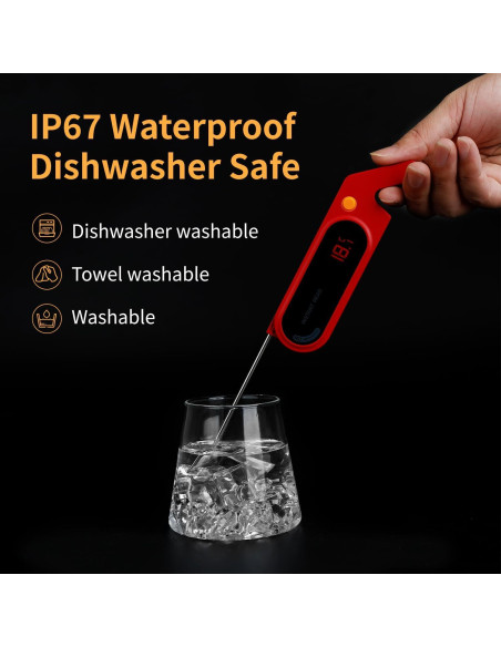 Termómetro Digital de Carne RSRYZD YZD-2 Alta Precisión IP67 Termómetro Digital de Carne RSRYZD YZD-2 Alta Precisión IP67