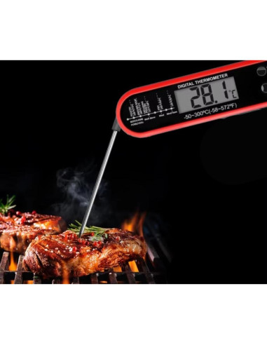 Termómetro Digital de Carne Impermeable G11 - Rango -50C a 300C