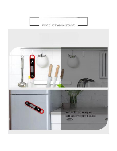 Termómetro Digital de Carne Impermeable G11 - Rango -50C a 300C