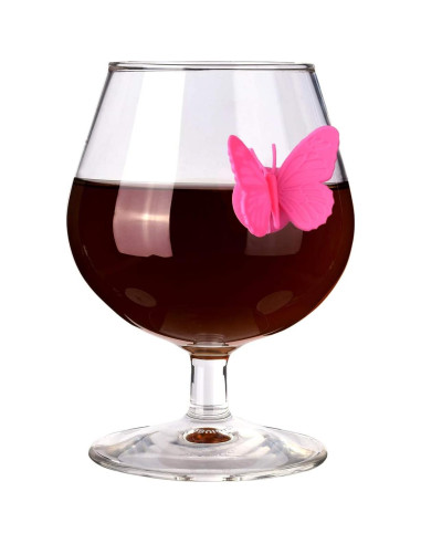 Conjunto de 10 Marcadores de Copas de Vino ALYC Silicona