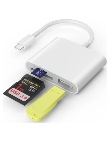 Lector de Tarjetas SD USB C SZHAIYIJIN para iPhone 15 Pro