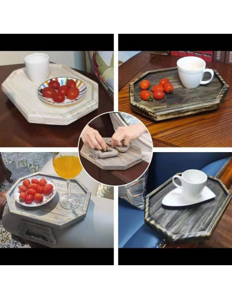 Mesa de Bandeja de Clip Vesuna de Madera Plegable 30x22.8 cm Mesa de Bandeja de Clip Vesuna de Madera Plegable 30x22.8 cm