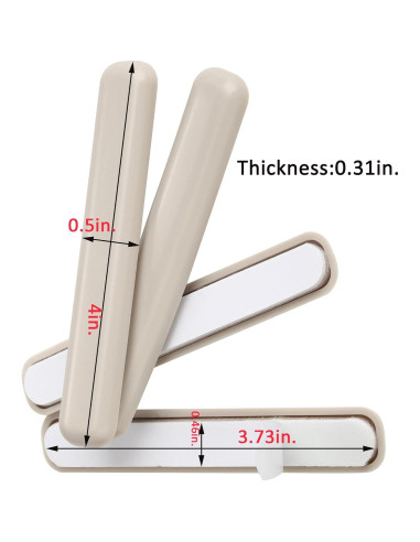 32 Deslizadores Autoadhesivos para Muebles Liyic 1.27x10.16cm