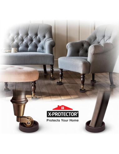Tazas de Muebles X-PROTECTOR 8 PCS 5 cm Antideslizantes